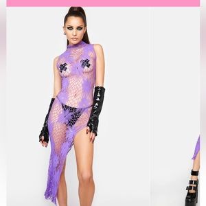 New Rock Me Tonight Maxi Dress / Lingerie one size fits most